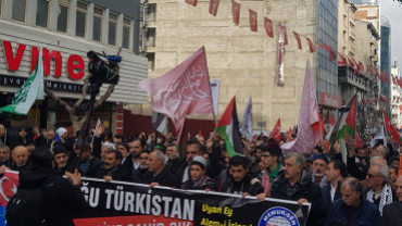 Elazığ'da Büyük Gazze Yürüyüşü