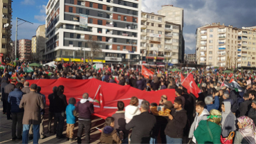 Elazığ'da Büyük Gazze Yürüyüşü